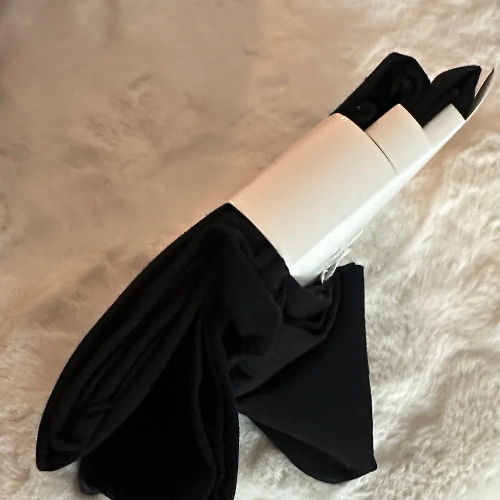 2 Pairs of Calvin Klein Black Microfiber Tights